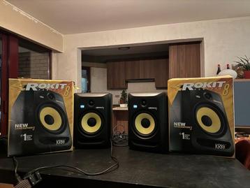 KRK Rokit 8 G3 studio speakers beschikbaar voor biedingen