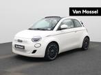 Fiat 500e C La Prima 42 kWh Apple Carplay| Camera| Adaptieve, Auto's, Fiat, 4 zetels, 310 km, Cabriolet, Wit