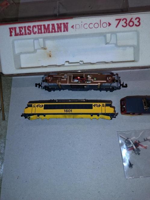 Fleischmann 7363 NS 1601 plus 3d body HL11, Hobby en Vrije tijd, Modeltreinen | N-Spoor, Zo goed als nieuw, Fleischmann, Analoog