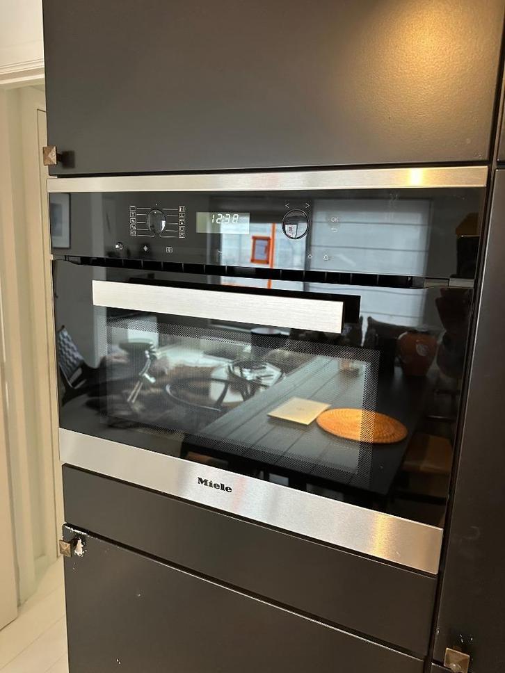 Miele Combi OVEN 45cm H6200BM, Elektronische apparatuur, Ovens, Gebruikt, Inbouw, Oven met grill, 45 tot 60 cm, 60 cm of meer