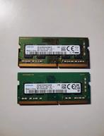 SAMSUNG 8 GB RAM-geheugen + 4 GB SOD DDR4 PC4-2666v, Computers en Software, RAM geheugen, Ophalen of Verzenden, Zo goed als nieuw