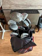 Golfclubs allerlei met Lynx golftas, Sport en Fitness, Golf, Ophalen, Gebruikt, Overige typen, Overige merken