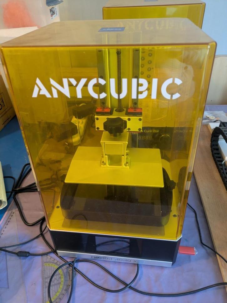 Anycubic 3D printer en Wash & Cure, Computers en Software, 3D Printers, Gebruikt, Ophalen