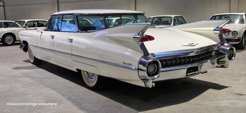 1959 Cadillac Sedan Deville Flattop, Auto's, Cadillac, Bedrijf, Te koop, Benzine, 4 deurs, Automaat, Wit, Achterwielaandrijving