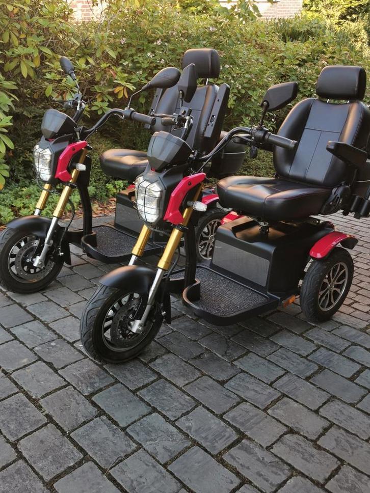 Lux scootmobiel shoprider driewieler scooter inf 0488826971, Diversen, Rolstoelen, Zo goed als nieuw, Inklapbaar, Ophalen of Verzenden