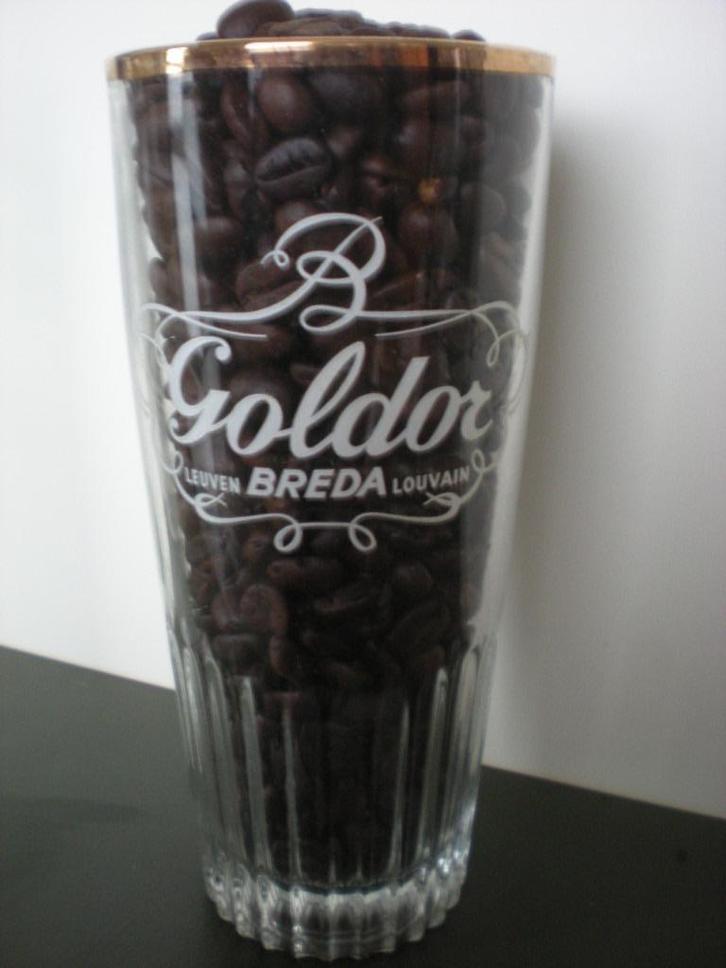 GOLDOR Breda Leuven, Verzamelen, Biermerken, Zo goed als nieuw, Glas of Glazen, Ophalen of Verzenden