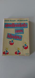 Speelkriebels voor kleuters, Boeken, Ophalen