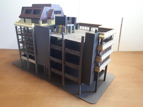 Kibri appartementen in aanbouw 8224, Hobby en Vrije tijd, Modeltreinen | H0, Gebruikt, Brug, Tunnel of Gebouw, Gelijkstroom of Wisselstroom