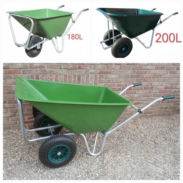 TIJDELIJK !! nieuwe kruiwagens enkel af te halen op 22-23Nov, Tuin en Terras, Kruiwagens, Nieuw, Ophalen