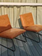 Mooie leren design lounge stoelen, Huis en Inrichting, Ophalen, Zo goed als nieuw