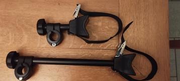 2 Supports de cadre pour porte-vélos  Eufab  carbone ou XL beschikbaar voor biedingen