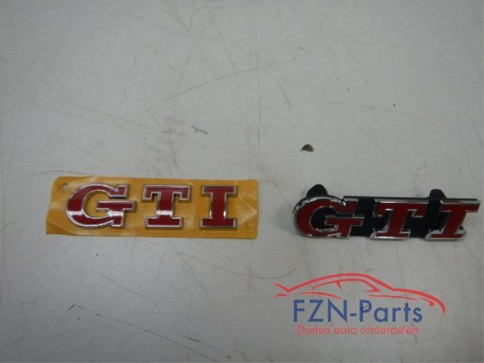 VW Golf 7 GTI Rode Letters Embleem sticker Logo Set, Autos : Pièces & Accessoires, Autres pièces automobiles, Utilisé, Enlèvement