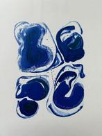 Sam FRANCIS - Originele heliogravure - Abstract 1971 - 32x24, Ophalen of Verzenden