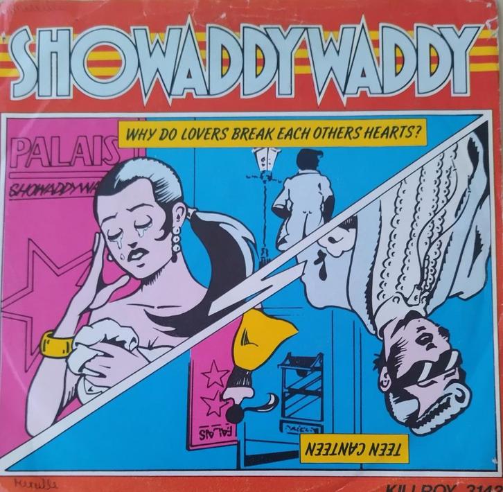 Showaddywaddy - Why do lovers break each others hearts?, Cd's en Dvd's, Vinyl Singles, Zo goed als nieuw, Single, Pop, 7 inch