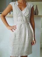 Stijlvol beige kleedje, Verzenden, Nieuw, Maat 36 (S), Beige
