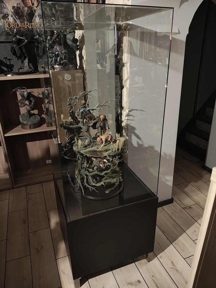 vitrine d'exposition statue/figurine, Huis en Inrichting, Kasten | Vitrinekasten, Nieuw, 150 tot 200 cm, 50 tot 100 cm, 50 tot 75 cm