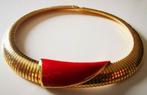 MONET vergulde halsketting - Jaren '80, Ophalen of Verzenden, Ketting, Verguld
