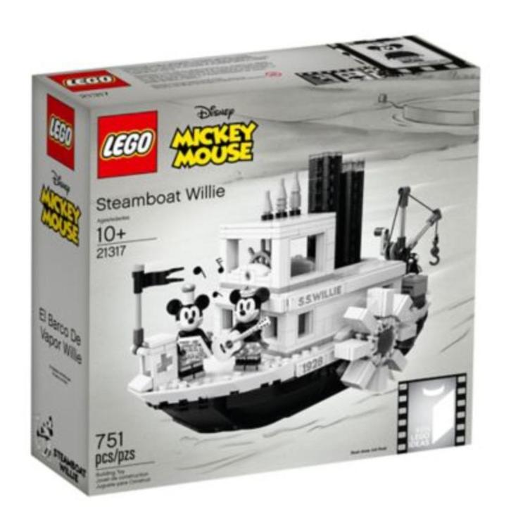 Lego Steamboat Willie Mickey set sealed, Kinderen en Baby's, Speelgoed | Duplo en Lego, Nieuw, Lego, Complete set, Ophalen