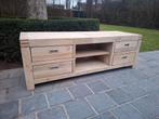 Tv meubel uit massief iepenhout. Geluchtgomd., Huis en Inrichting, Ophalen of Verzenden, Zo goed als nieuw