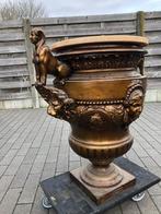 grote ijzeren tuinvaas "Antoinne Durenne", Tuin en Terras, Ophalen