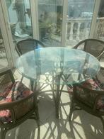 Rotan salon, Tuin en Terras, Ophalen, Zo goed als nieuw, Rotan