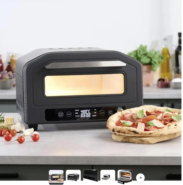 Elektrische Pizza oven nieuw in doos, Elektronische apparatuur, Ovens, Nieuw, Vrijstaand, Oven, Hete lucht, Ophalen
