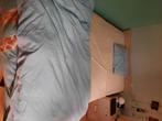 Bed 120 cm twijfelaar, Huis en Inrichting, Slaapkamer | Bedden, Ophalen, Bruin, Zo goed als nieuw, Twijfelaar
