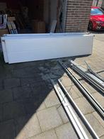 Witte Hormann sectionale garagepoort, 215 cm of meer, Metaal, Gebruikt, 120 cm of meer