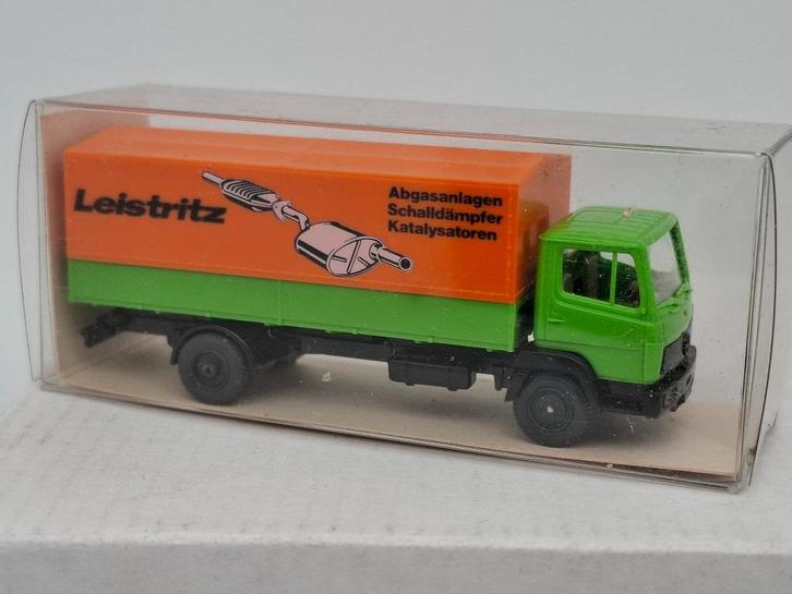 Mercedes 814 bakwagen Leibstritz - Wiking 1/87, Hobby en Vrije tijd, Modelauto's | 1:87, Zo goed als nieuw, Bus of Vrachtwagen