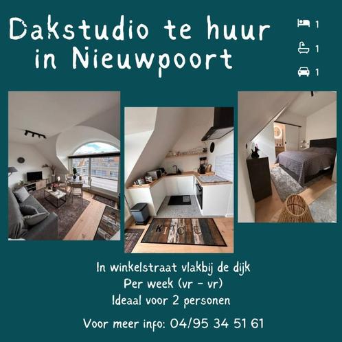Vernieuwde studio te huur Nieuwpoort, Immo, Appartementen en Studio's te huur, Provincie West-Vlaanderen, 35 tot 50 m²