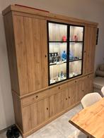 Vitrinekast met Led, Huis en Inrichting, Ophalen, Zo goed als nieuw