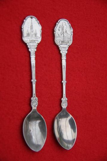 2 oude lepeltjes, Antiek en Kunst, Ophalen of Verzenden