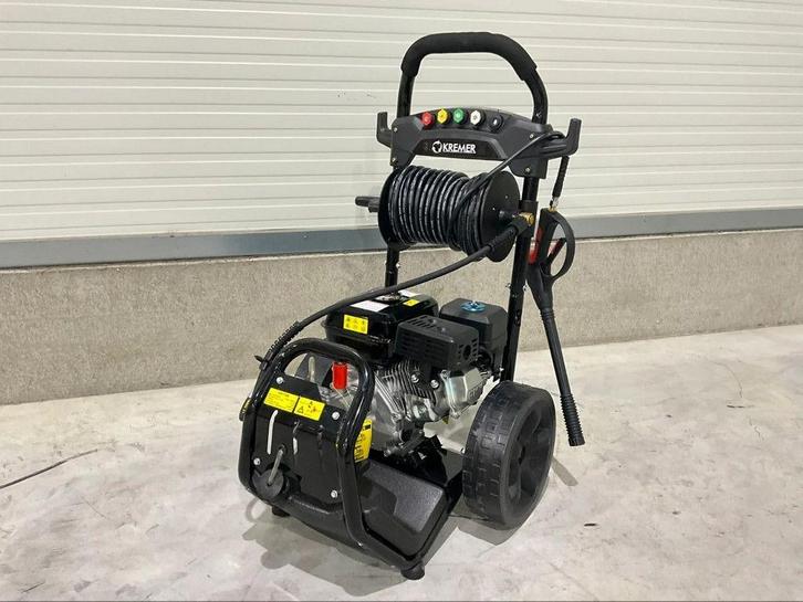 Kremer KR200H - hogedruk 170 bar 6.5 pk, Tuin en Terras, Hogedrukreinigers, Zo goed als nieuw, Benzine, Ophalen of Verzenden