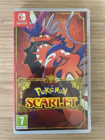 Pokemon Scarlet beschikbaar voor biedingen