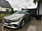 Mercedes C200d amg 70.000km  zonnedak, Auto's, Automaat, Zwart, Zwart, Leder