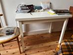 Table blanche, Maison & Meubles, 50 à 100 cm, Enlèvement, Utilisé, 50 à 100 cm