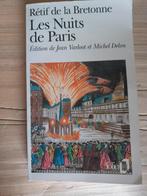 Rétif de la Bretonne - Les nuits de Paris, Comme neuf, Rétif de la Bretonne, Europe autre, Enlèvement ou Envoi