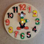 Houten puzzel: klok, Kinderen en Baby's, Speelgoed | Houten speelgoed, Ophalen of Verzenden