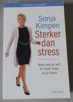 Sterker dan stress - Sonja Kimpen, Livres, Psychologie, Comme neuf, Enlèvement ou Envoi, Sonja Kimpen