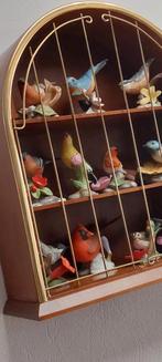 12st vogels in kooi 48cm hoogte 43cm breedte, Antiek en Kunst, Ophalen of Verzenden
