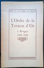 L'Ordre de la Toison d'Or à Bruges 1430-1930., Enlèvement ou Envoi