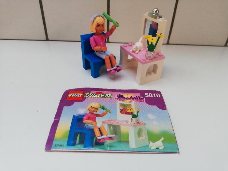 lego 5810 belville Vanity Fun, Kinderen en Baby's, Speelgoed | Duplo en Lego, Lego, Complete set, Ophalen of Verzenden