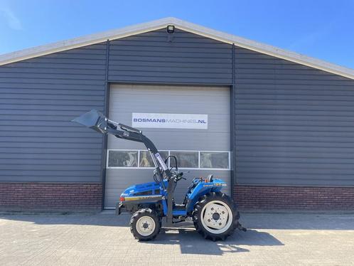 iseki TU185 4WD 22 PK minitractor met frontlader, Zakelijke goederen, Landbouw | Tractoren, tot 2500, Overige merken, Gebruikt