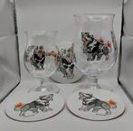 Duvel glazen tasmaanse tijger TE RUIL, Verzamelen, Ophalen, Zo goed als nieuw, Viltje(s), Duvel