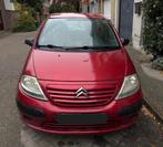 Citroën C3 - 2004 - Rood, Auto's, Voorwielaandrijving, 4 deurs, Stof, Grijs