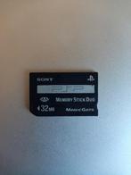 Sony PSP memory stick duo 32 MB magicgate, Utilisé, Enlèvement ou Envoi, PSP