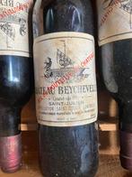 Château Beychevelle 1981 Saint Julien (4flessen), Verzamelen, Ophalen, Frankrijk, Nieuw, Rode wijn