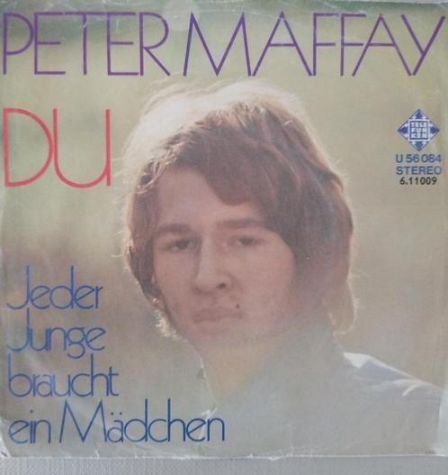 Peter Maffay - Du, Cd's en Dvd's, Vinyl Singles, Zo goed als nieuw, Single, Pop, 7 inch, Verzenden