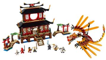 Lego Ninjago Fire temple 2507 beschikbaar voor biedingen