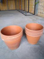 Plastiek bloempotten, Tuin en Terras, Ophalen, Zo goed als nieuw, Tuin